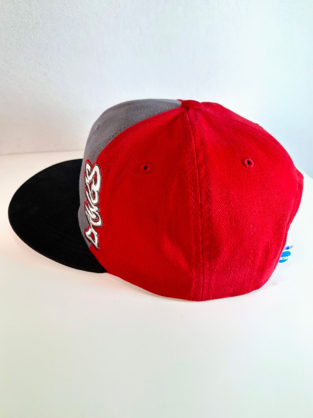 Georgia Bulldogs Red Gray Black Fitted Hat - Picture 4 of 9